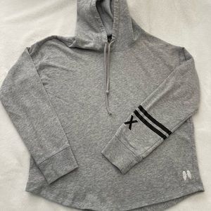 VICTORIA’S SECRET SPORT gray hoodie w/ arm detail